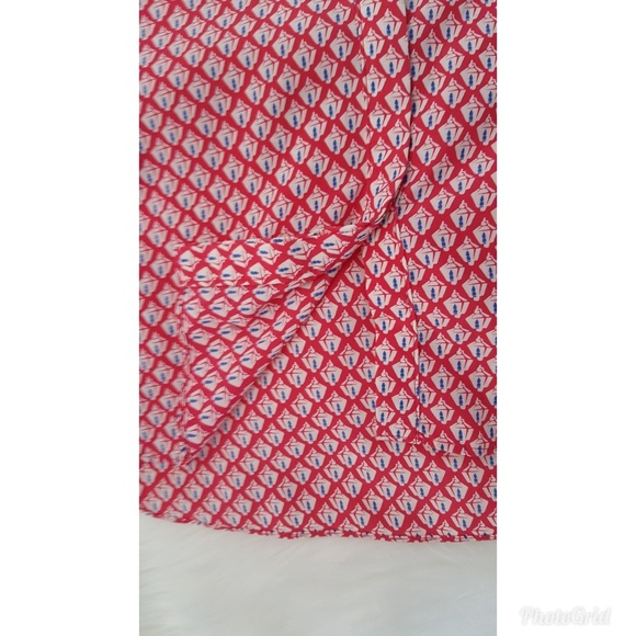 [Gap] Button-up Sleeveless Printed Dress - Picture 4 of 4